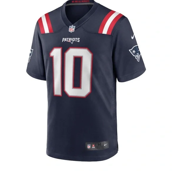 Nike Navy Patriots Mac Jones Jersey